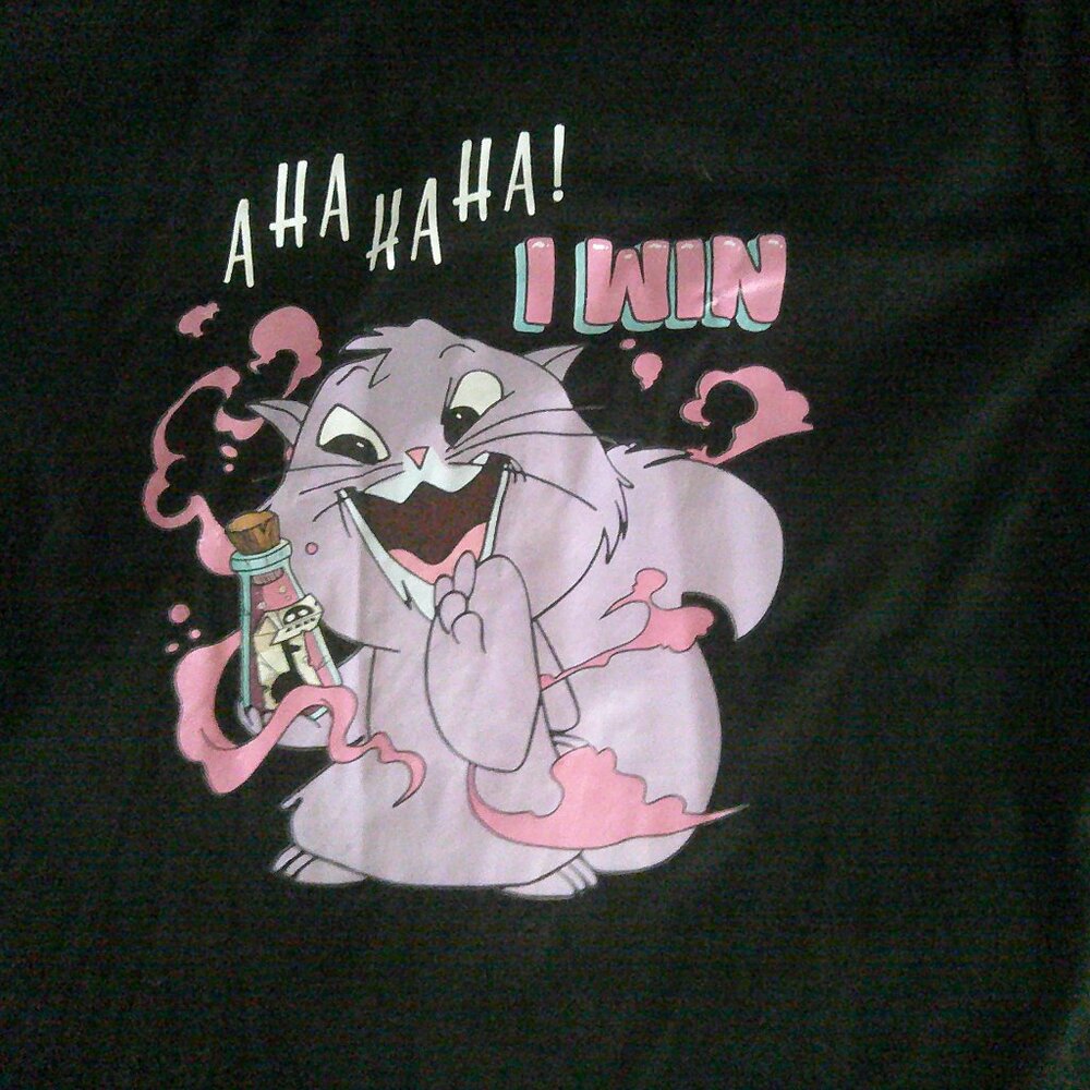 Unisex XL Emperor's New Groove Yzma Cat T Shirt-Good Condition